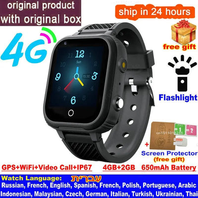 ✅ 4G Kids Smartwatch with GPS Tracker, Video Call, SIM & Camera – Waterproof