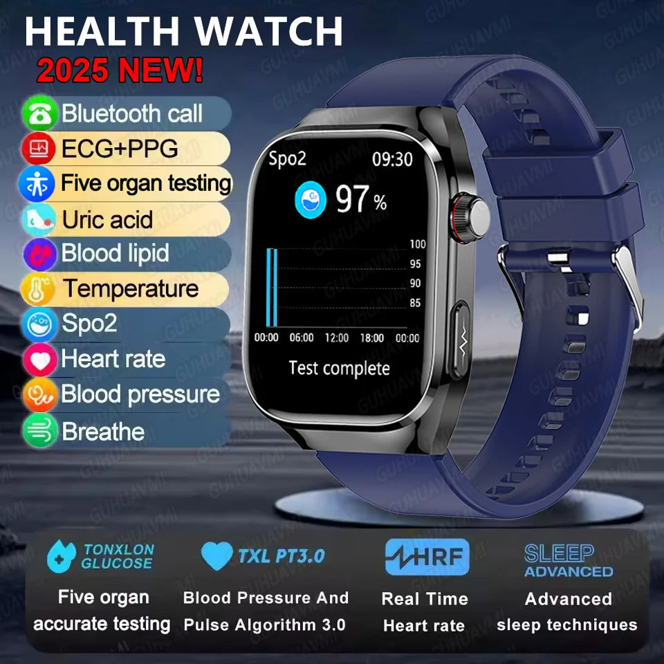 🧠 GUHUAVMI AI Health Smartwatch – The Future of Personal Health Monitoring