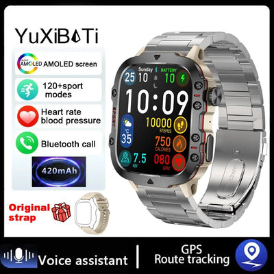 📱 Display: 1.96" HD AMOLED full-touch screen