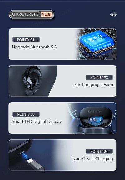 🎧 Lenovo LP75 Wireless Bluetooth Earphones – Deep Bass, Waterproof, Long Battery Life