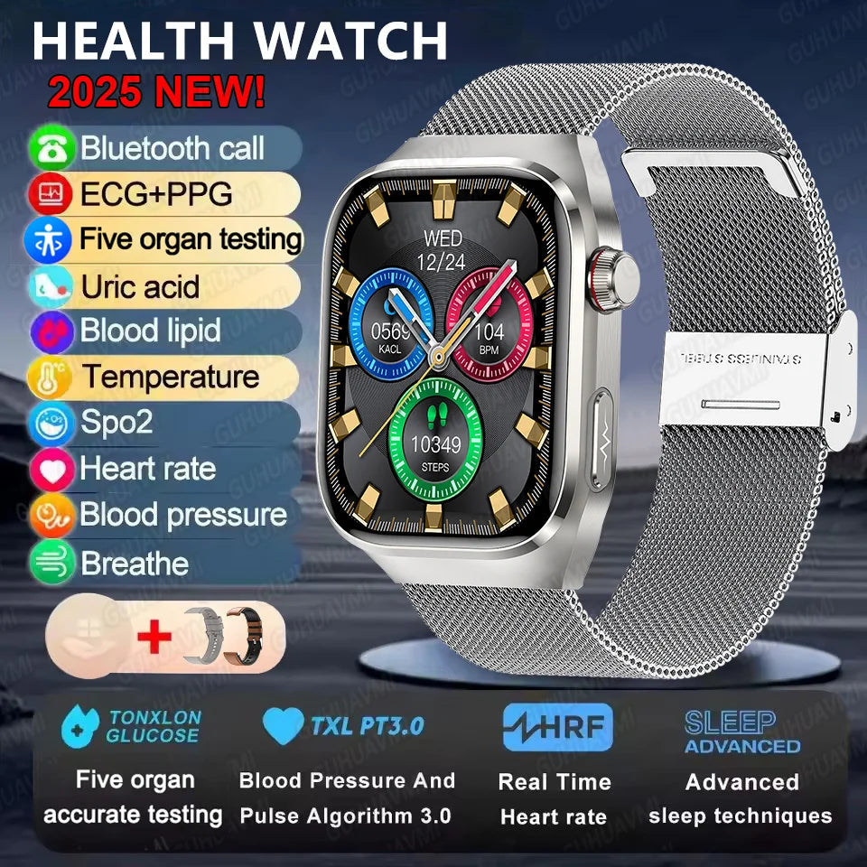 🧠 GUHUAVMI AI Health Smartwatch – The Future of Personal Health Monitoring