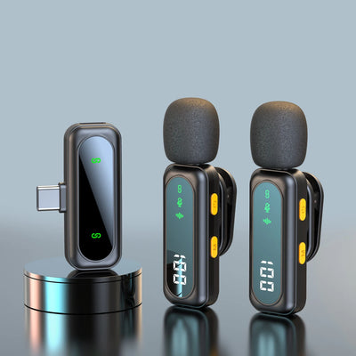 Xiaomi Mijia Wireless Lavalier Microphone – Type-C, iPhone, Android, PC, Live Recording