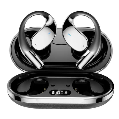 3-in-1 AI Real-Time Language Translator Earbuds – Smart Voice Translation Headphones
