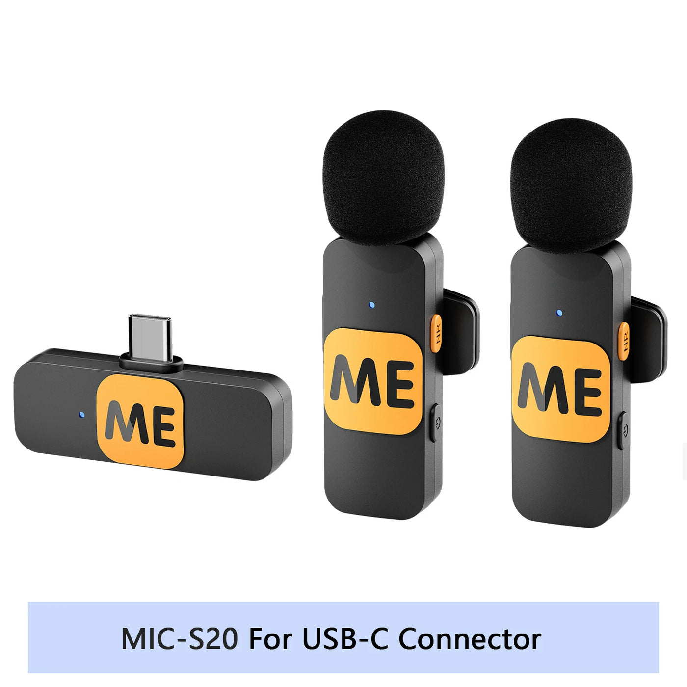 BOYA BY-V2 Wireless Lavalier Microphone – iPhone, Android, Vlog & Recording