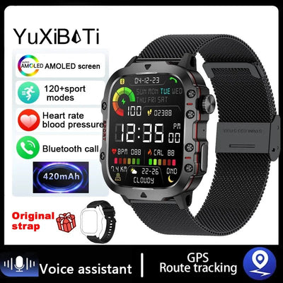 📱 Display: 1.96" HD AMOLED full-touch screen