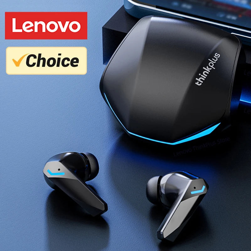 Choice Lenovo GM2 Pro Earphone Bluetooth 5.3 Headphones with Mic 9D Stereo Pro 6 Earbuds Dual Modes Music Game Wireless Headset