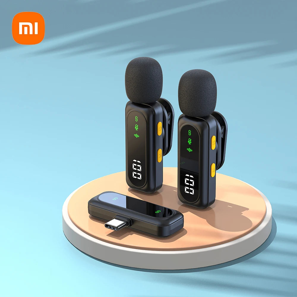 Xiaomi Mijia Wireless Lavalier Microphone – Type-C, iPhone, Android, PC, Live Recording