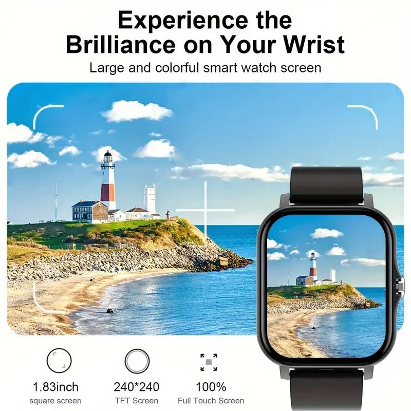 Y13 Smartwatch – Full Touch Fitness Tracker with Bluetooth Calling