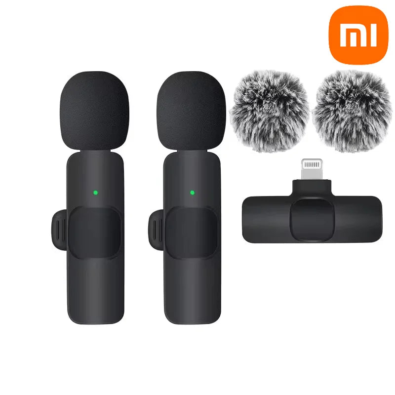 Xiaomi Wireless Lavalier Microphone – Mini, Windproof, iPhone, Vlog & YouTube