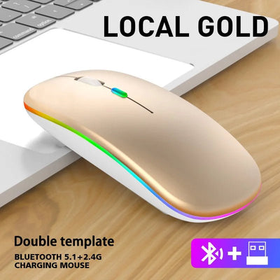 🖱️ LYBYU Bluetooth Wireless Mouse – Sleek, Compact & Battery-Powered