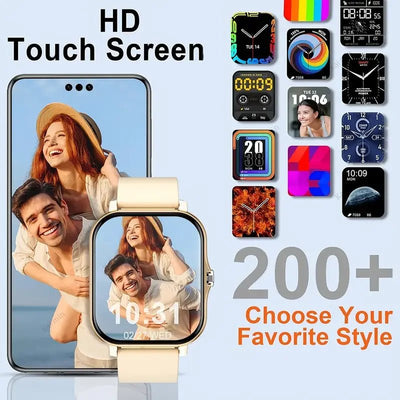 Y13 Smartwatch – Full Touch Fitness Tracker with Bluetooth Calling