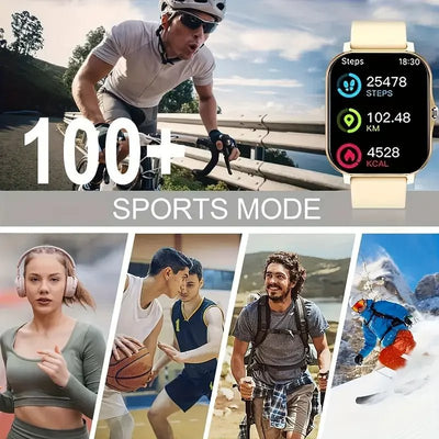 Y13 Smartwatch – Full Touch Fitness Tracker with Bluetooth Calling