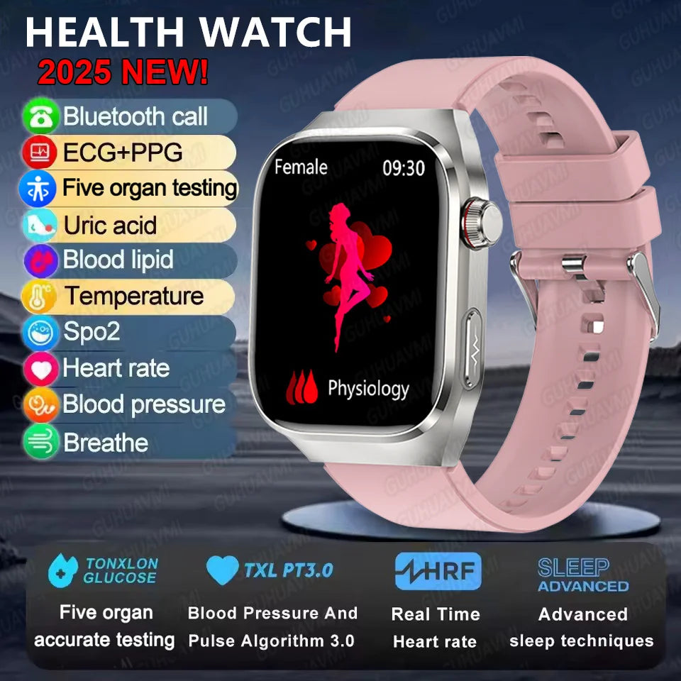 🧠 GUHUAVMI AI Health Smartwatch – The Future of Personal Health Monitoring