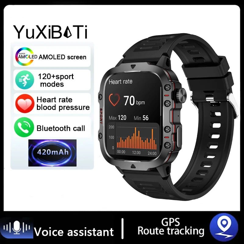 📱 Display: 1.96" HD AMOLED full-touch screen
