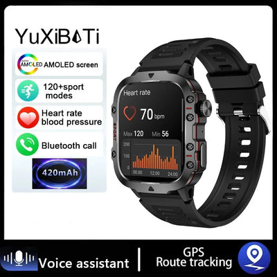 📱 Display: 1.96" HD AMOLED full-touch screen