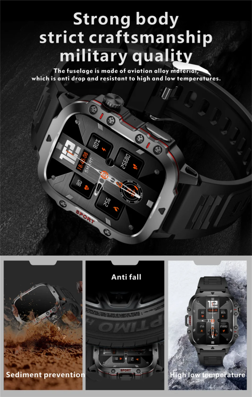 📦 In the Box: Smartwatch, Charger, Box, Manual, Strap Adjuster