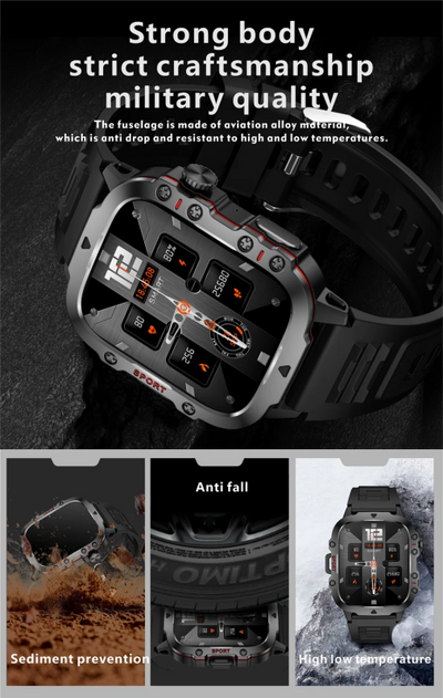 📦 In the Box: Smartwatch, Charger, Box, Manual, Strap Adjuster