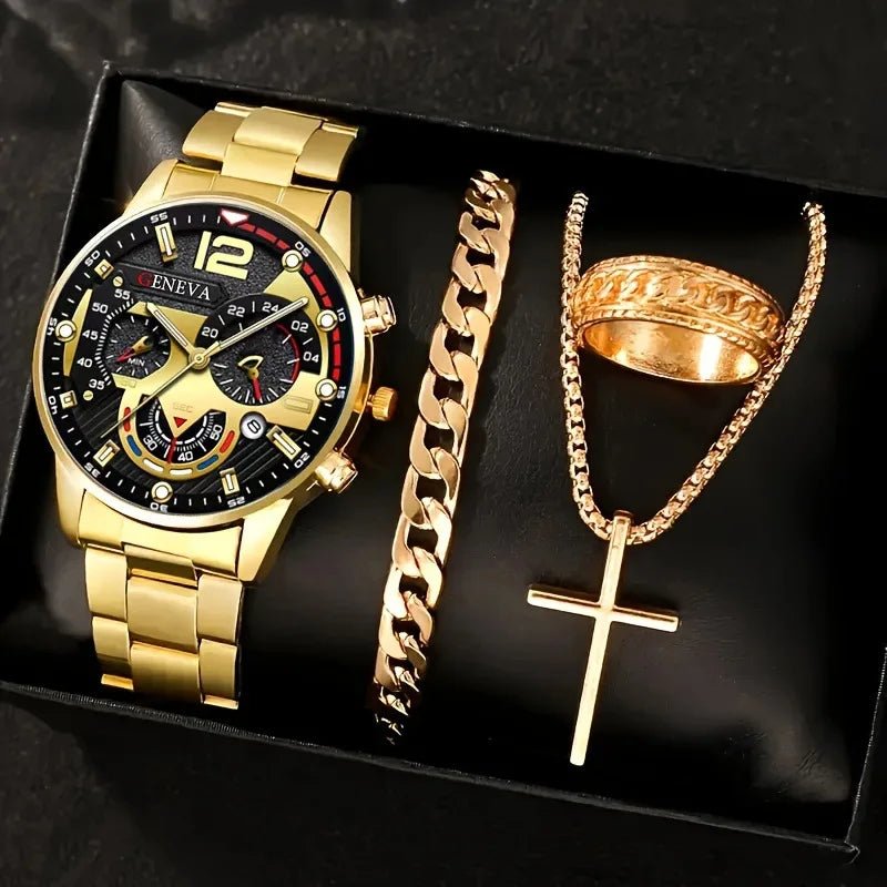 🕰️ Luxury Quartz Wristwatch – Elegance Meets Precision