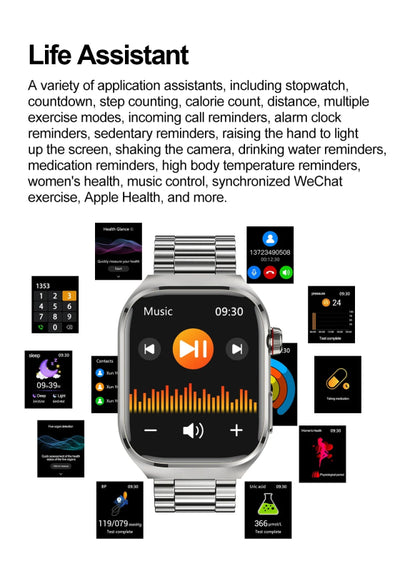 🧠 GUHUAVMI AI Health Smartwatch – The Future of Personal Health Monitoring