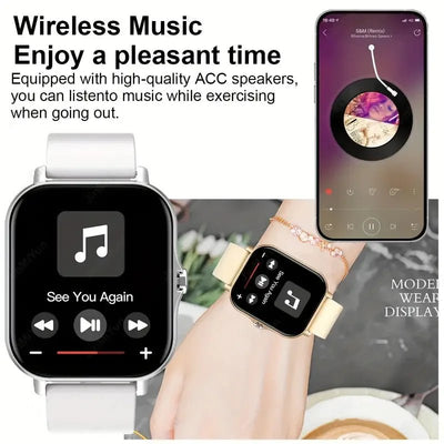 Y13 Smartwatch – Full Touch Fitness Tracker with Bluetooth Calling