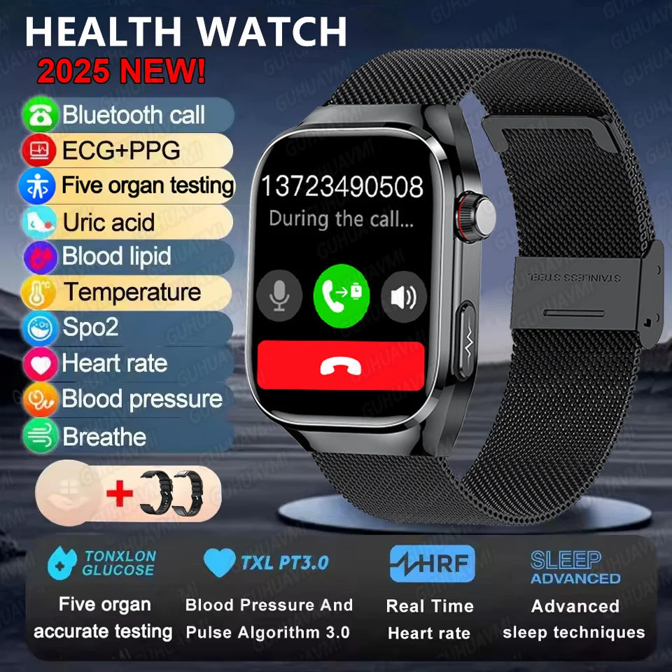 🧠 GUHUAVMI AI Health Smartwatch – The Future of Personal Health Monitoring