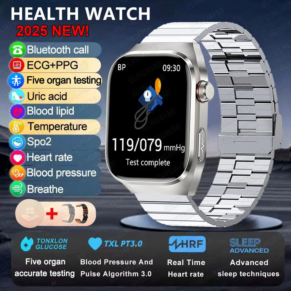 🧠 GUHUAVMI AI Health Smartwatch – The Future of Personal Health Monitoring