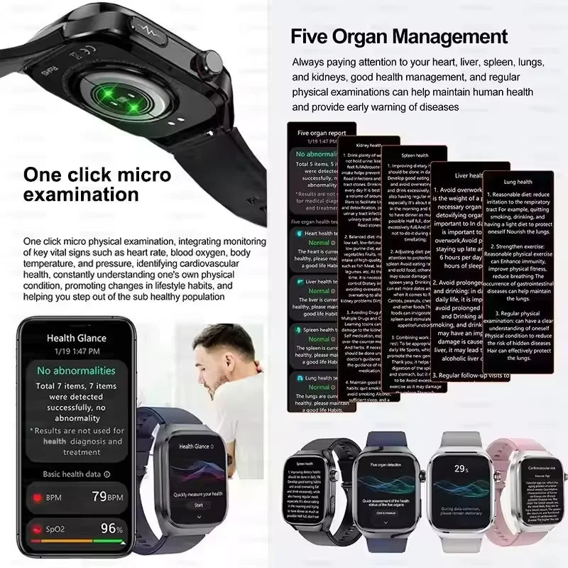 🧠 GUHUAVMI AI Health Smartwatch – The Future of Personal Health Monitoring