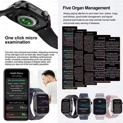 🧠 GUHUAVMI AI Health Smartwatch – The Future of Personal Health Monitoring
