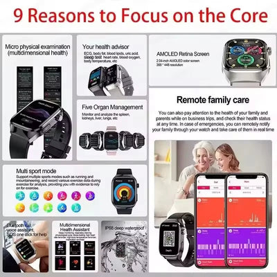 🧠 GUHUAVMI AI Health Smartwatch – The Future of Personal Health Monitoring