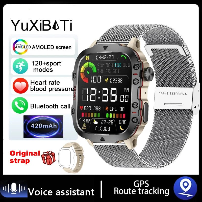 📱 Display: 1.96" HD AMOLED full-touch screen