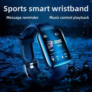 SUPMANGO 116 Smartwatch – Fitness Tracker with USB Charging & Heart Rate Monitor