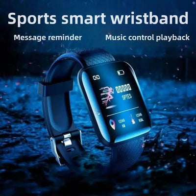 SUPMANGO 116 Smartwatch – Fitness Tracker with USB Charging & Heart Rate Monitor