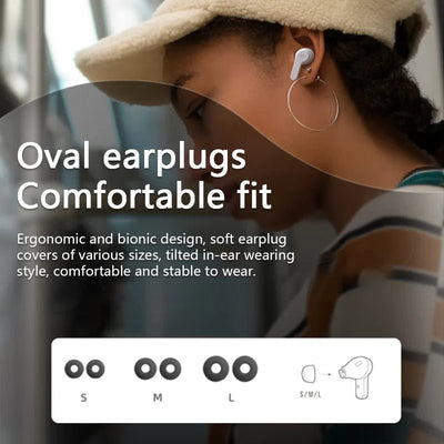 🔇 Active Noise-Cancellation (ANC): Block out background noise and enjoy crystal-clear sound.