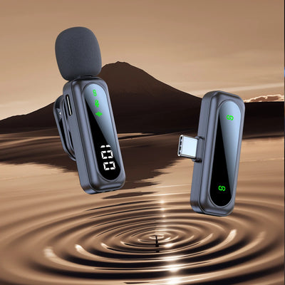 Xiaomi Mijia Wireless Lavalier Microphone – Type-C, iPhone, Android, PC, Live Recording