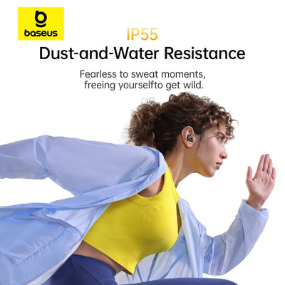 Baseus True Wireless Earbuds – 35H Battery, Waterproof, Noise Cancelling, Type-C