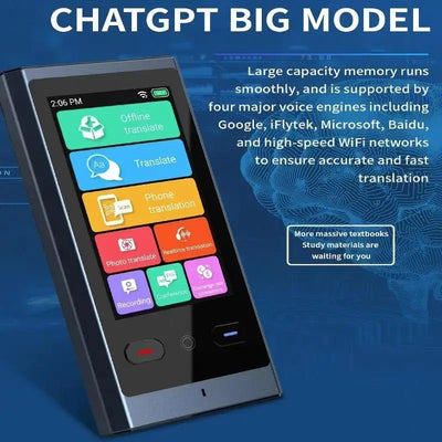 🔊 LEEDOAR Z9 – Smart Portable Voice Translator for Seamless Global Communication