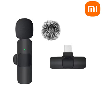 Xiaomi Wireless Lavalier Microphone – Mini, Windproof, iPhone, Vlog & YouTube