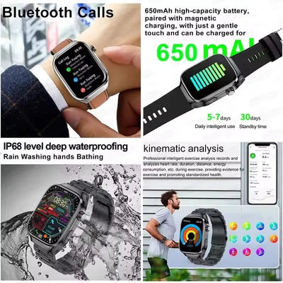 🧠 GUHUAVMI AI Health Smartwatch – The Future of Personal Health Monitoring