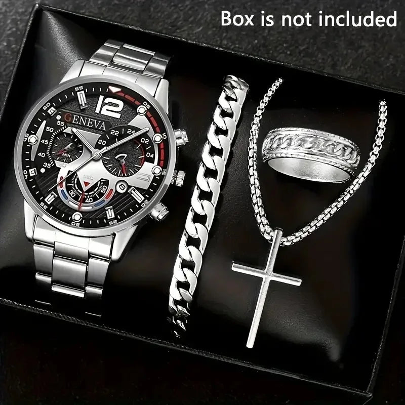 🕰️ Luxury Quartz Wristwatch – Elegance Meets Precision