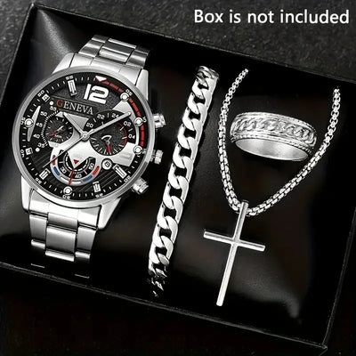 🕰️ Luxury Quartz Wristwatch – Elegance Meets Precision
