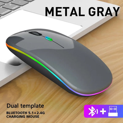 🖱️ LYBYU Bluetooth Wireless Mouse – Sleek, Compact & Battery-Powered