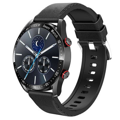 ChiBear™ Luxury Smartwatch – Full Round HD Display, Fitness & Call Tracker, Steel Strap