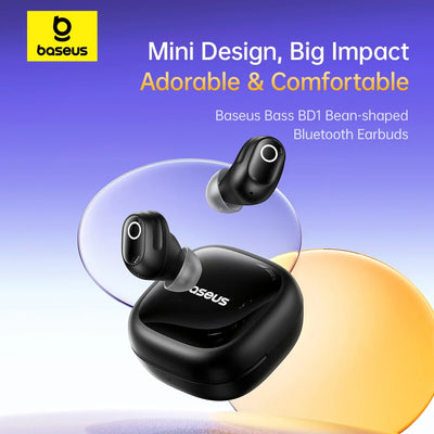 Baseus True Wireless Earbuds – 35H Battery, Waterproof, Noise Cancelling, Type-C