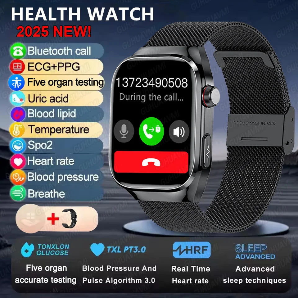🧠 GUHUAVMI AI Health Smartwatch – The Future of Personal Health Monitoring