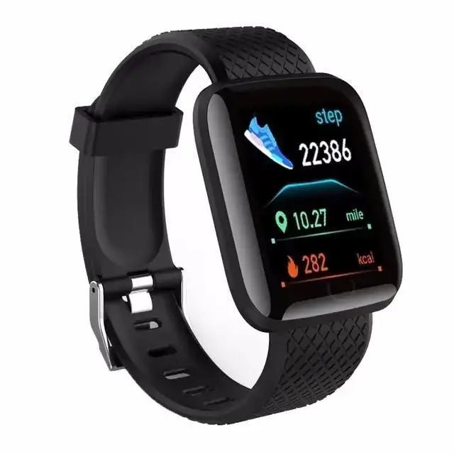 SUPMANGO 116 Smartwatch – Fitness Tracker with USB Charging & Heart Rate Monitor