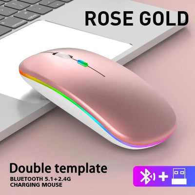 🖱️ LYBYU Bluetooth Wireless Mouse – Sleek, Compact & Battery-Powered
