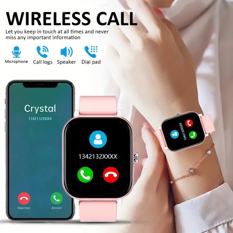 Y13 Smartwatch – Full Touch Fitness Tracker with Bluetooth Calling