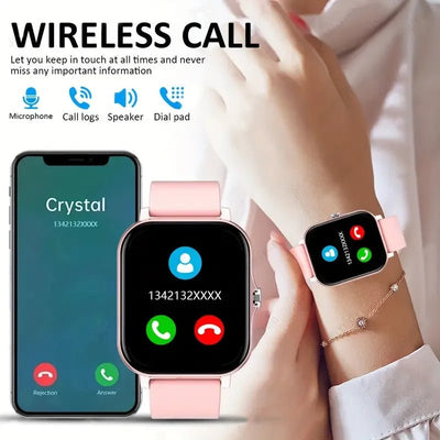 Y13 Smartwatch – Full Touch Fitness Tracker with Bluetooth Calling