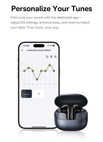 Baseus EP10 Pro – TWS Earbuds with Active Noise Cancellation & 55 Hours Battery