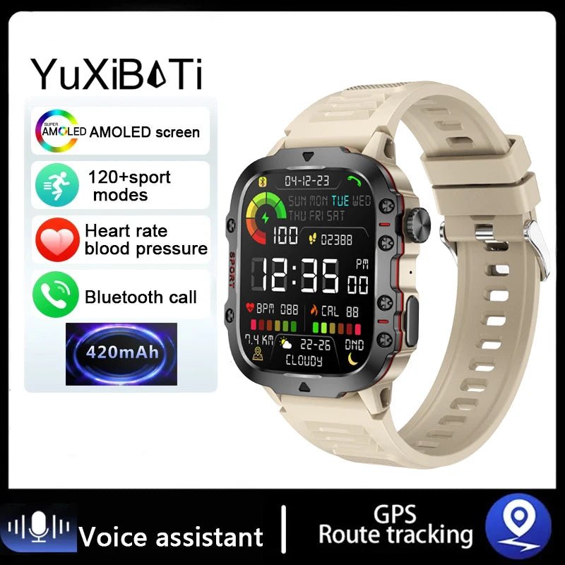 📱 Display: 1.96" HD AMOLED full-touch screen